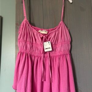 We The Free Pink Camisole Top